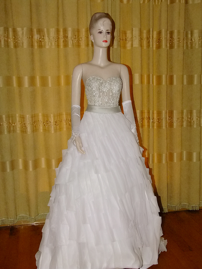 Orifashion Handmade Sexy Romantic Wedding Dress RC003